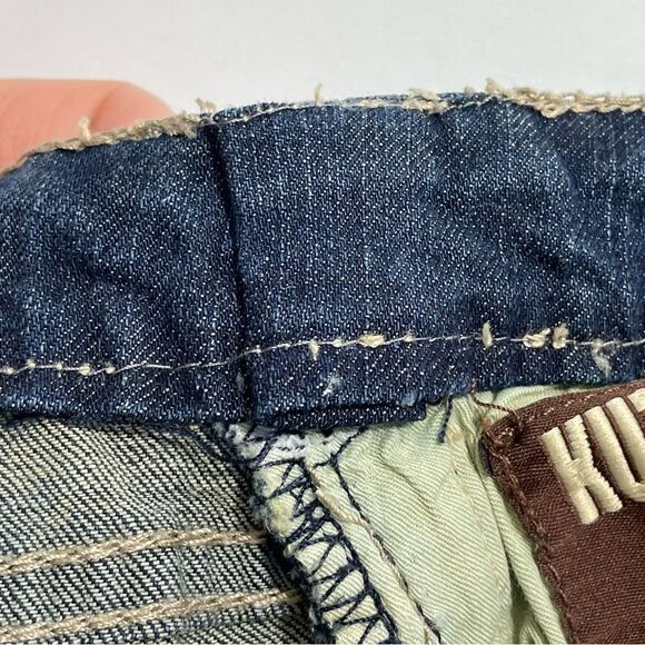 Kut From The Kloth Mid Rise Boot Cut Denim Blue Jeans Size 12 / 14 - Picture 8 of 11